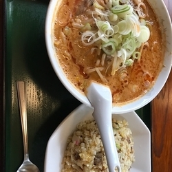 辛味噌ラーメン＋チャーハンセット