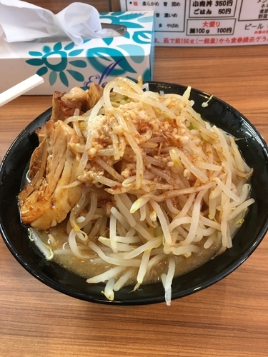 「〇そば（200g、野菜増し、750¥）」@麺家ひまりの写真