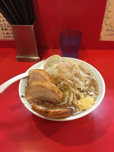 「ミニラーメン+煮干し+豚2枚」@麺屋 桐龍の写真