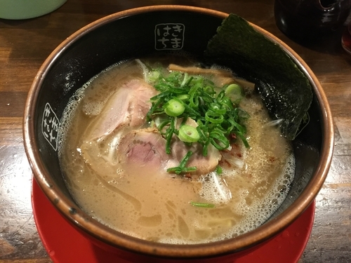 「塩豚骨麺」@きまぐれ八兵衛 安曇野本店の写真