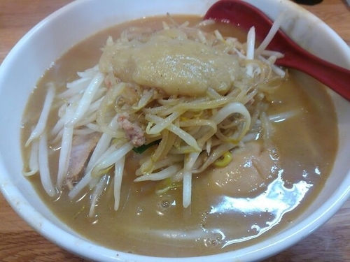 「味噌ラーメン　800円＋味玉（クーポン使用）」@味噌麺処 楓の写真