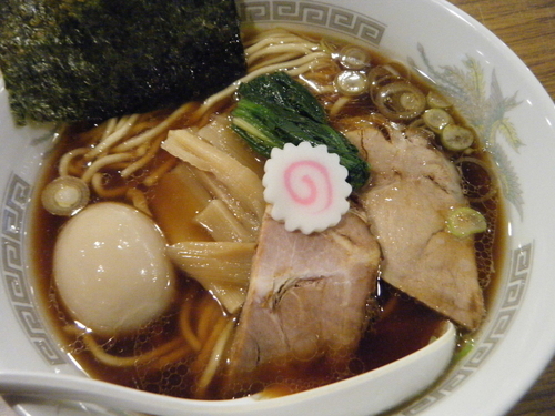 「【限定】豚と生姜のじんわり醤油らーめん750円＋味玉0円」@らーめん カッパハウスの写真