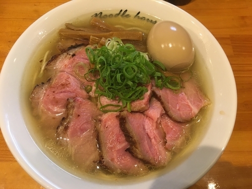 「塩800円、チャーシュー250円、味玉100円」@麺庵ちとせの写真