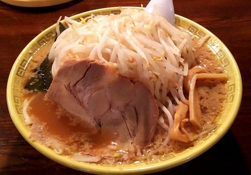 「玉子麺、もやし、細麺」@江川亭 八王子北店の写真