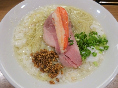 「睦月旬の鮮魚　～越前ガニ～　　1280円」@鯛塩そば 灯花 本店の写真