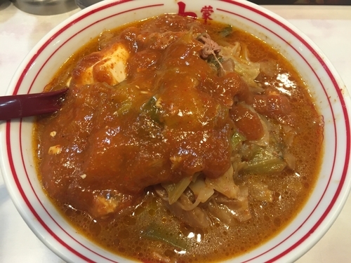 「蒙古タンメン+野菜大盛（800+60円）」@蒙古タンメン 中本 亀戸店の写真