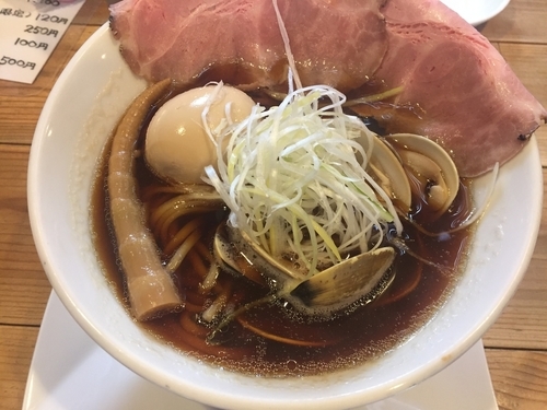 「はまぐりらーめん+【数量限定】貝めし（950+200円）」@くそオヤジ最後のひとふりの写真