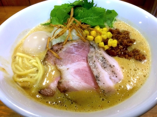 「【限定】トマみそ純鶏そば（850円）」@麺屋 むじゃきの写真