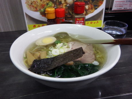 「塩ラーメン」@浜チャンポン 三八飯店 白石店の写真