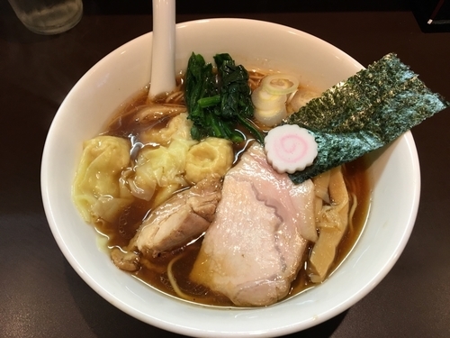 「ワンタン中華そば」@おおぜき中華そば店の写真