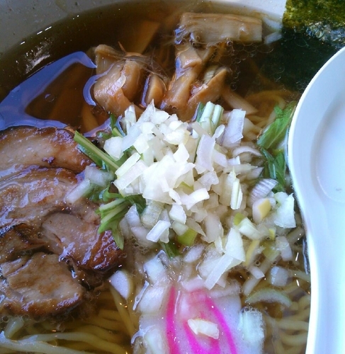 「中華そば(細めん)」@麺屋 芽ぶきの写真