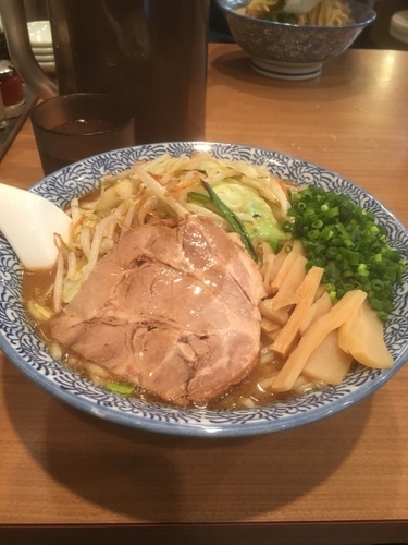 「濃厚野菜ラーメン大盛」@ちょっと美味しい中華食堂大門 川口店の写真