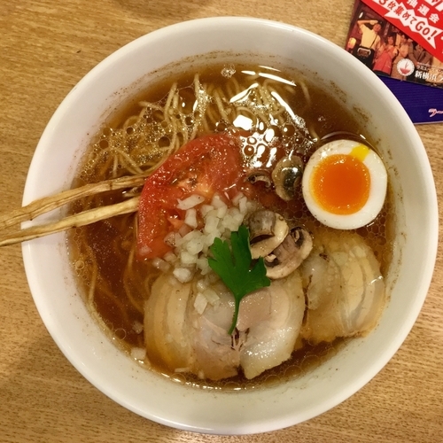 「卒業ラーメン企画【限定第1弾】 ミラノしょうゆラーメン900円」@CASA LUCAの写真