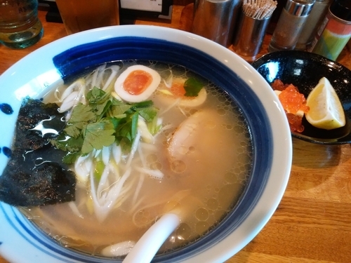 「アサリの塩バター」@麺屋 鶏口の写真