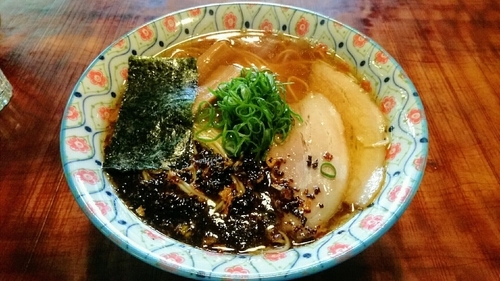 「焦がしネギ醤油 大盛り」@カミカゼの写真