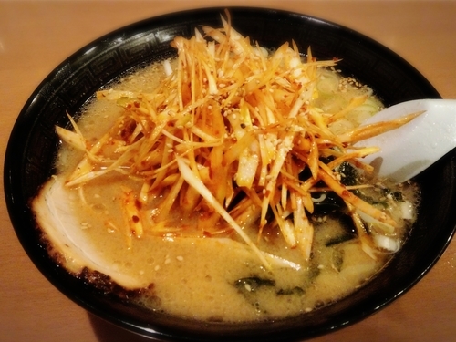 「味噌辛ネギラーメン」@清湯屋の写真