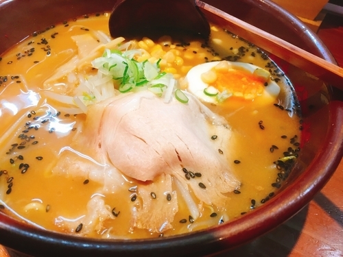 「赤味噌ラーメン」@らー麺 味噌哲の写真