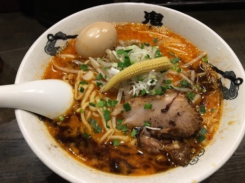 「カラシビ味噌ラーメン」@カラシビ味噌らー麺 鬼金棒の写真