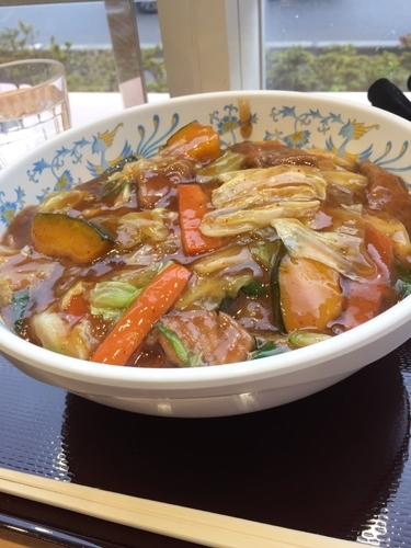 「スタミナ冷し（ダブル）」@我流食堂 シーサイドひたちなか店の写真