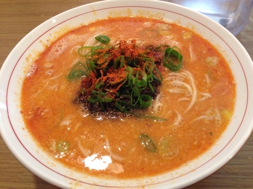 「担々そば + 辛味増し」@地球の中華そばの写真