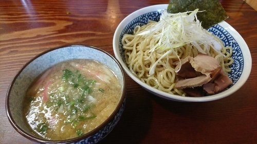 「清湯つけ麺　大盛　850円」@良温(Ra-on)の写真