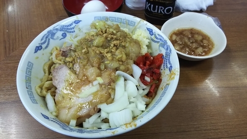 「【3連休限定】カレー油そば・中 850円」@ラーメンの店 どでん 北浦和店の写真