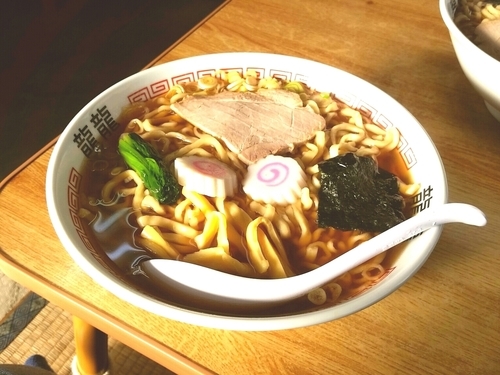 「中華そば　大盛」@みやご食堂の写真