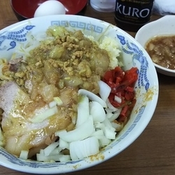 【3連休限定】カレー油そば・中 850円