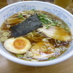 「味玉ラーメン（４９０円）」@福しん 上野駅前店の写真