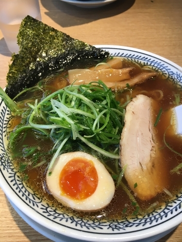 「熟成醤油ねぎラーメン￥７３０」@丸源ラーメン 豊中千里店の写真