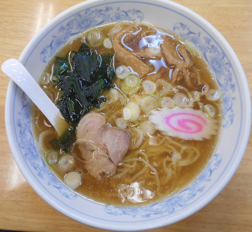 「満州ラーメン　- ４１０円（税込み） -」@ぎょうざの満洲 宮原駅前店の写真