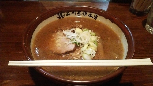 「すみれ風味噌ラーメン 890円」@札幌らーめん 品川甚作本店の写真