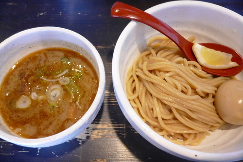 「味玉つけ麺¥800」@麺専門店 つけ麺屋ちっちょの写真