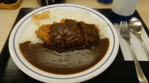「カツカレー（梅） 590円（税抜）」@かつや 本八幡店の写真