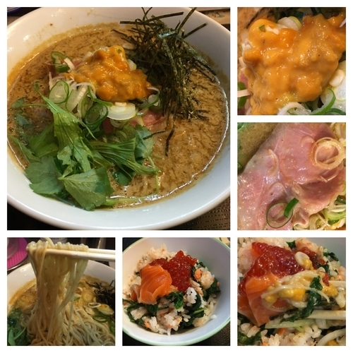 「年明けプレミアム 明けましてウニボシ 1400円」@ラーメン愉悦処 似星の写真