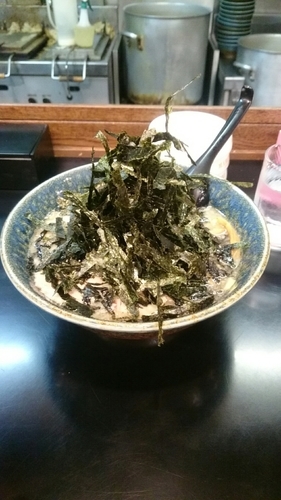 「のりチャーシュー麺」@まるみ 醤油専門店の写真