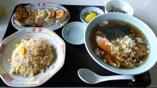 「ラーメンCセット1000円」@幸楽の写真