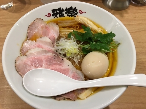「生揚げ醤油ラーメン」@らーめん 雅楽 GARAKUの写真