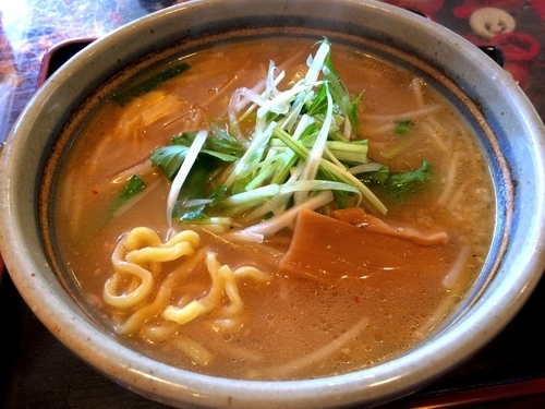 「野菜たっぷり味噌らーめん」@らーめん げんき屋 ひたちなか店の写真