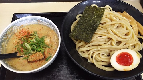 「こってりつけ麺（大盛）」@麺屋 ジョニー ベルロード店の写真
