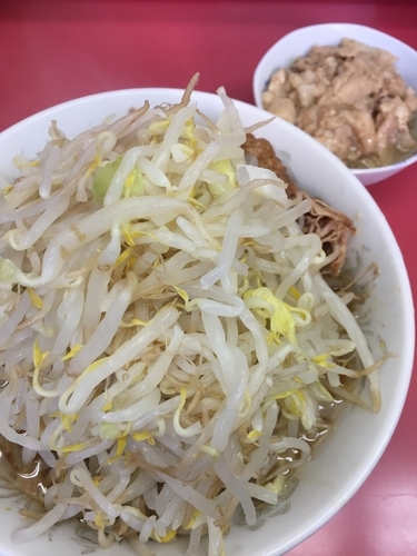 「少なめ、脂っKOIWA、ヤサイ、ニンニク」@ラーメン二郎 小岩店の写真