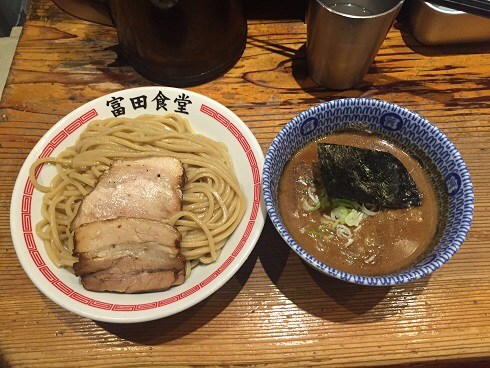 「濃厚つけ麺」@松戸中華そば 富田食堂の写真