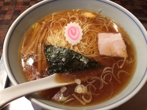 「小盛中華そば」@中華そば 大海軒 毛呂山店の写真