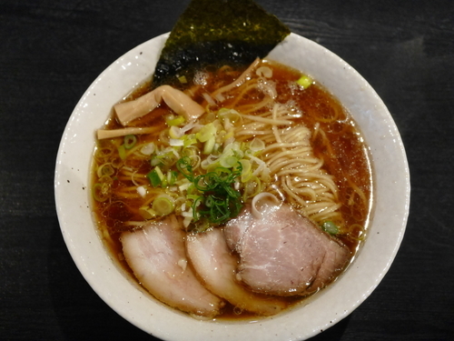 「中華そば 中盛り（250g）￥800円」@BASSO ドリルマンの写真