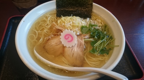 「塩煮干中華そば（700円）」@麺屋 甍の写真