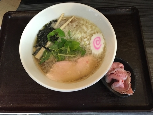 「背脂チャッチャッ 煮干しそば」@麺匠えにしの写真