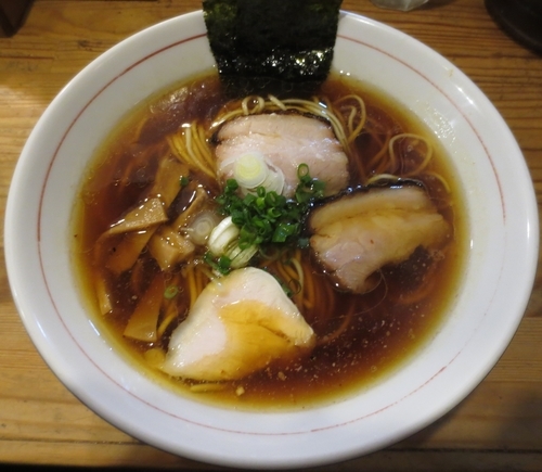 「しもふり中華そば　750円」@麺屋KABOちゃんの写真