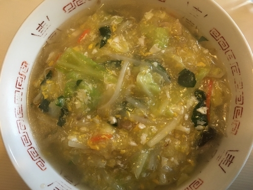 「チャンポンメン 680円」@塩子屋食堂の写真