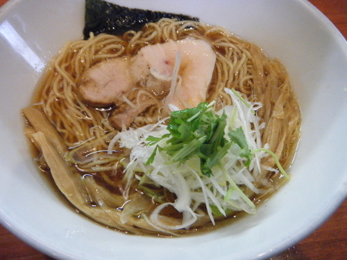 「煮干しそば（醤油）750円」@中華そば 輝羅の写真