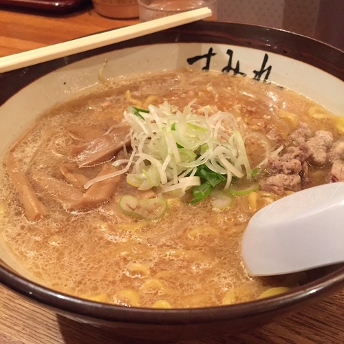 「みそラーメン」@すみれ 札幌中の島本店の写真